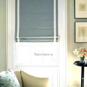Rèm roman xếp lớp RM01