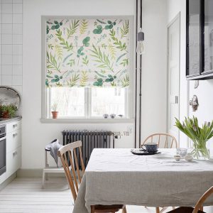 Rèm roman xếp lớp RM08