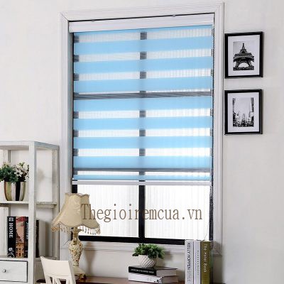 Mành cầu vồng phòng ngủ hiện đại che nắng cửa sổ