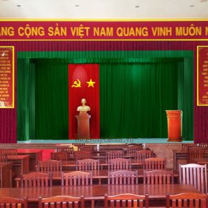 Phông màn hội trường MHT01 Phông màn hội trường MHT01