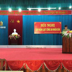 Phông màn hội trường MHT01 Phông màn hội trường MHT01