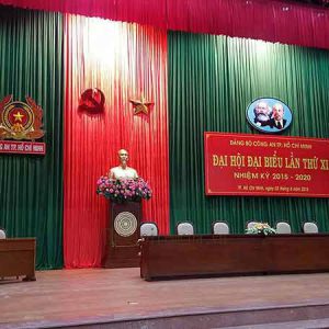 Phông màn hội trường MHT01 Phông màn hội trường MHT01