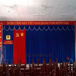 Phông màn hội trường MHT01 Phông màn hội trường MHT01