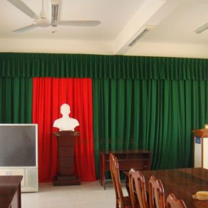Phông màn hội trường MHT01 Phông màn hội trường MHT01