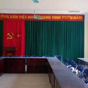 Phông màn hội trường MHT01 Phông màn hội trường MHT01