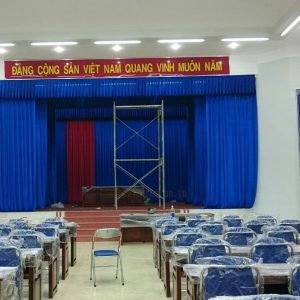 Phông màn hội trường MHT01 Phông màn hội trường MHT01