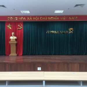 Phông màn hội trường MHT01 Phông màn hội trường MHT01