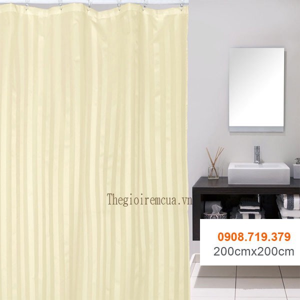 Rèm phòng tắm giá rẻ RTR06 - Thế Giới Rèm Cửa
