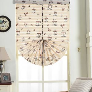 Rèm Roman kiểu dáng xòe quạt