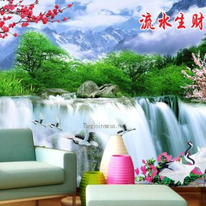 Mành cuốn in tranh phong cảnh giá rẻ tại Bình Thạnh Mành cuốn in tranh phong cảnh giá rẻ tại Bình Thạnh