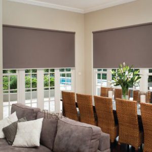 Rèm sáo cuốn văn phòng màu xanh mát dịu Rèm sáo cuốn văn phòng màu xanh mát dịu