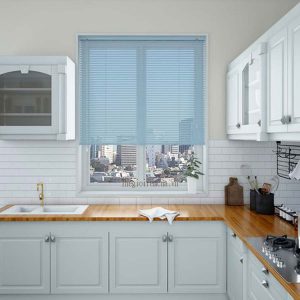 Rèm lá nhôm lỗ kim lưới nhìn thấy cảnh bên ngoài Rèm lá nhôm lỗ kim lưới nhìn thấy cảnh bên ngoài