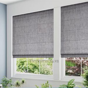 Rèm vải roman màu xám được yêu thích nhất hiện nay Rèm vải roman màu xám được yêu thích nhất hiện nay