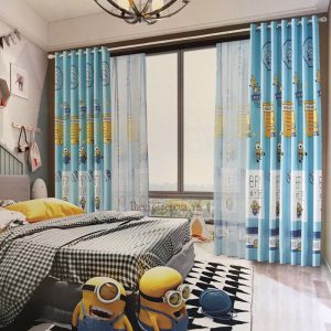 Màn cửa trẻ con hình 3D họa tiết gấu Brown đáng yêu Màn cửa trẻ con hình 3D họa tiết gấu Brown đáng yêu