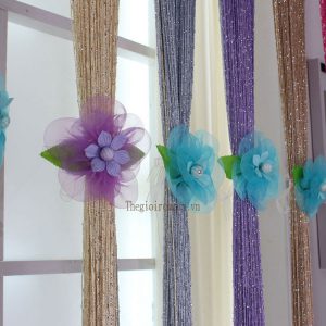 Rèm kim tuyến che spa tạo không gian sang trọng Rèm kim tuyến che spa tạo không gian sang trọng
