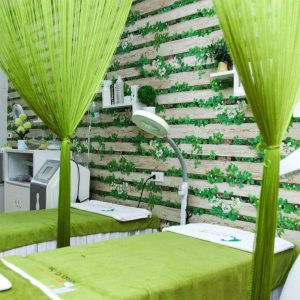 Rèm sợi ngăn phòng khách và bếp sang trọng Rèm sợi ngăn phòng khách và bếp sang trọng