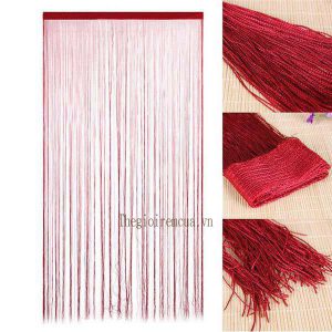Rèm sợi ngăn phòng khách và bếp sang trọng Rèm sợi ngăn phòng khách và bếp sang trọng