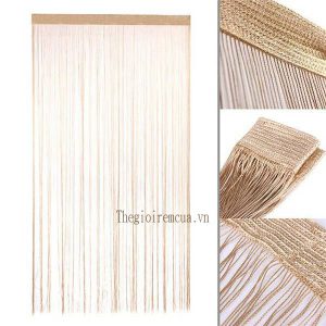 Rèm sợi ngăn phòng khách và bếp sang trọng Rèm sợi ngăn phòng khách và bếp sang trọng