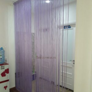 Rèm sợi ngăn phòng khách và bếp sang trọng Rèm sợi ngăn phòng khách và bếp sang trọng