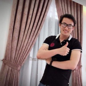 Mành cửa cao cấp phòng ngủ đơn giản ấm cúng Mành cửa cao cấp phòng ngủ đơn giản ấm cúng