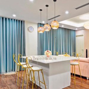 Mành cửa cao cấp phòng ngủ đơn giản ấm cúng Mành cửa cao cấp phòng ngủ đơn giản ấm cúng