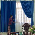 Mành cửa cao cấp phòng ngủ đơn giản ấm cúng