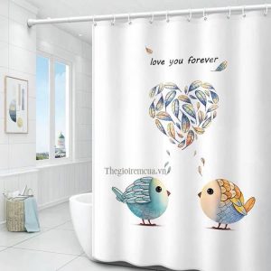 Rèm phòng tắm Hàn Quốc PTH080