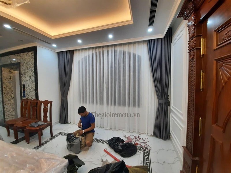 Rèm cửa vải Tân uyên