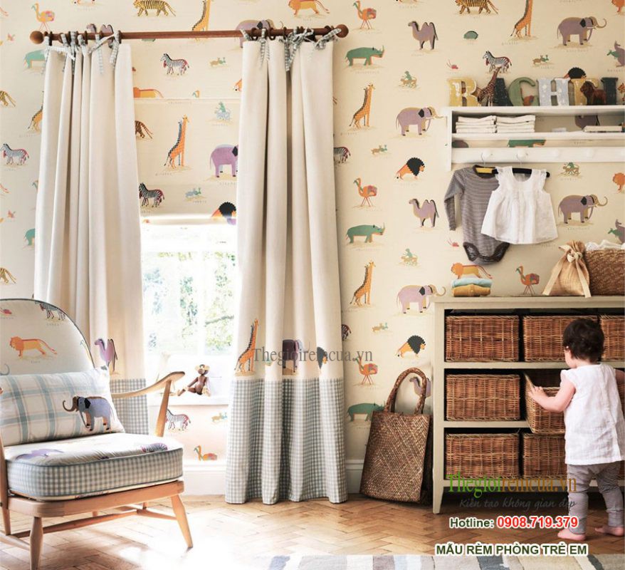 Rèm phòng trẻ em Tân Bình