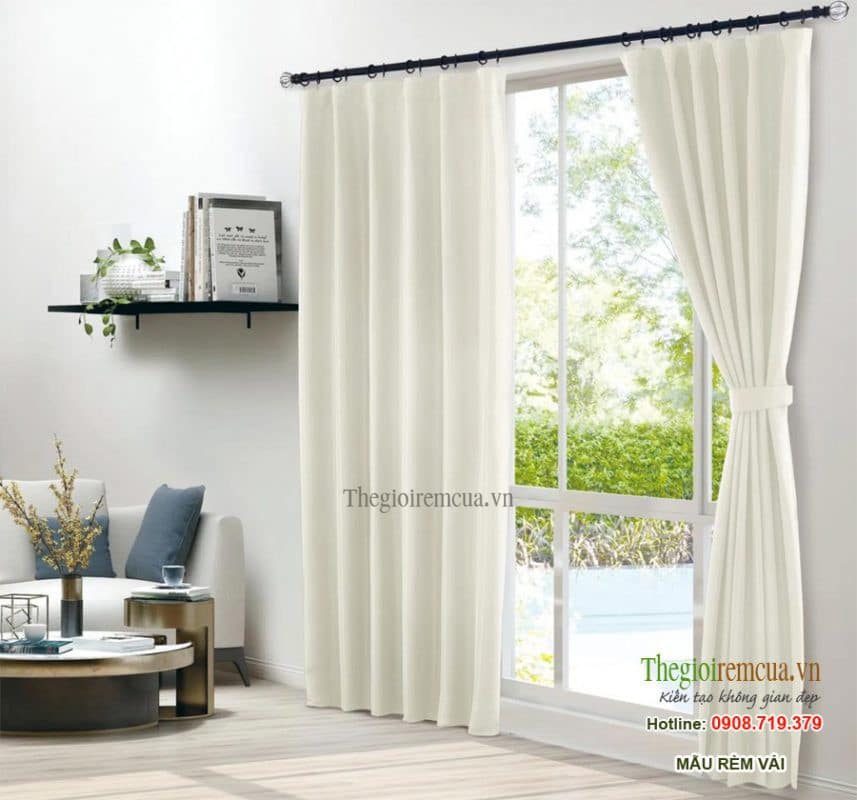 rèm vải nhà bè giá rẻ