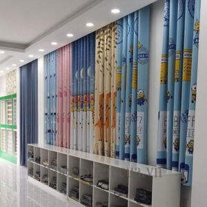 Rèm vải gấm họa tiết sang trọng Rèm vải gấm họa tiết sang trọng
