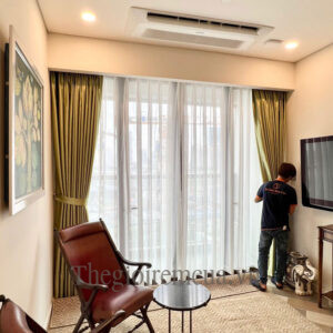 Rèm vải Hàn Quốc 2 lớp chống năng cao cấp Rèm vải Hàn Quốc 2 lớp chống năng cao cấp