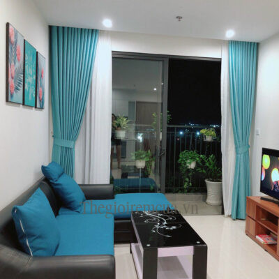 lắp đặt rèm vải vinhomes grand park