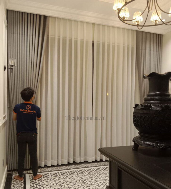 rèm cửa 2 lớp tphcm