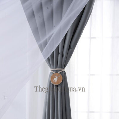 Rèm cửa 2 lớp phòng khách sang trọng Rèm cửa 2 lớp phòng khách sang trọng