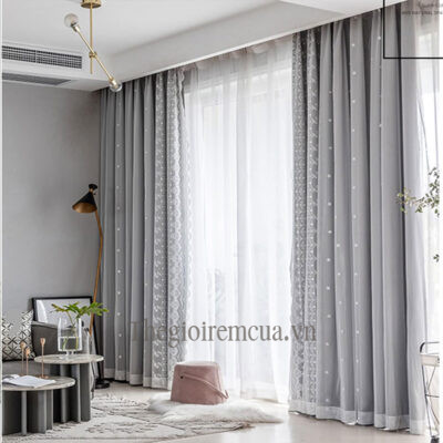 Rèm cửa căn hộ 2 lớp chống nắng giá tốt