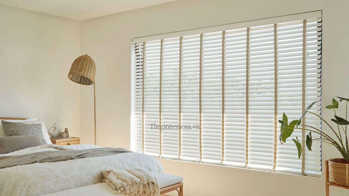 rèm gỗ phòng ngủ