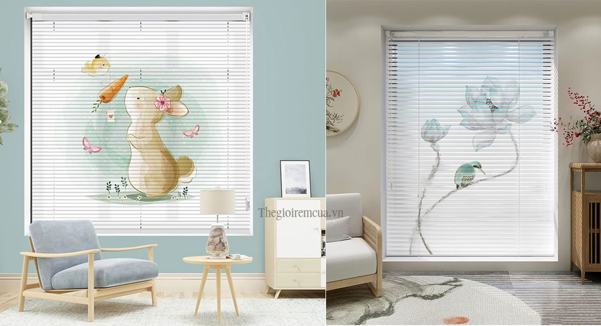 màn sáo in tranh cao cấp