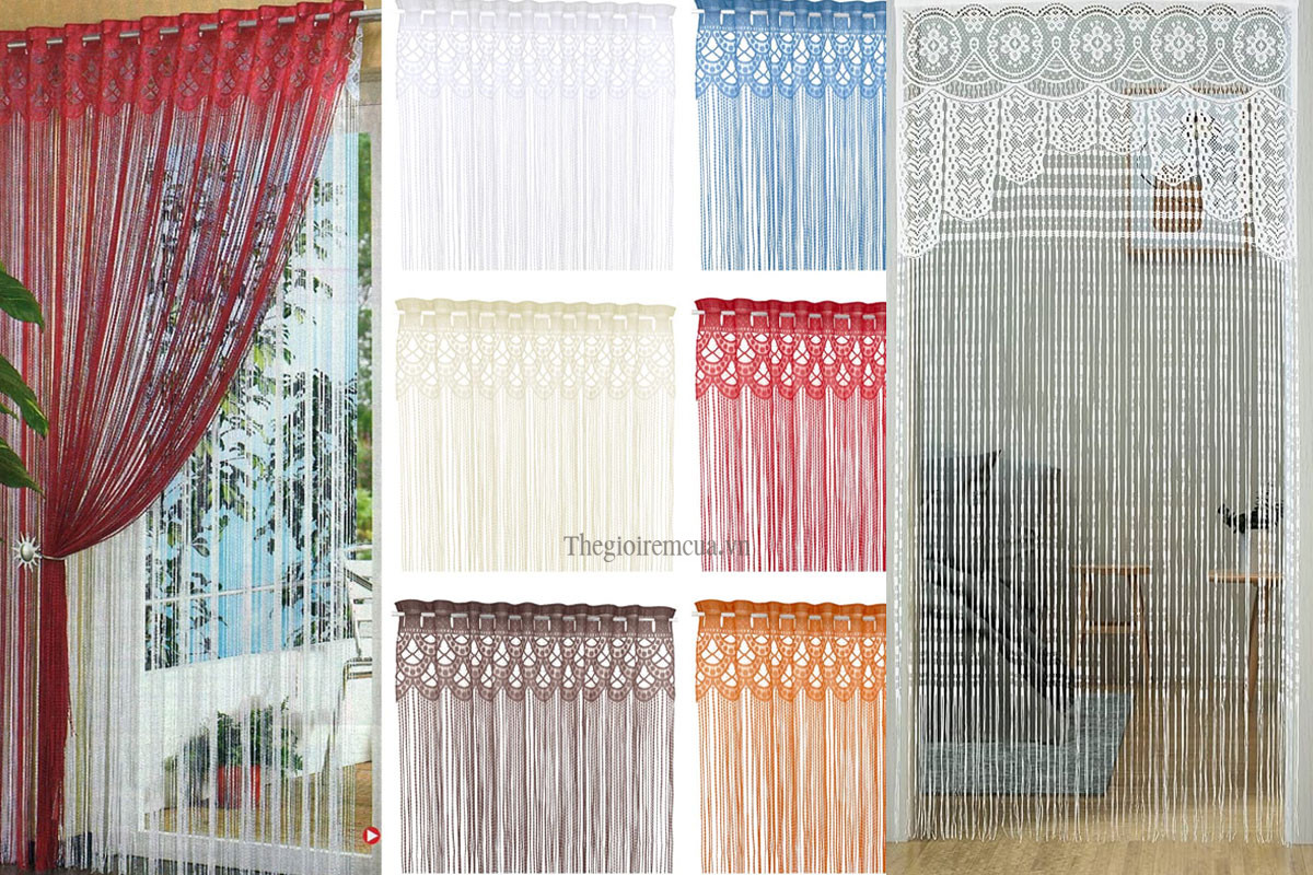 Rèm sợi chỉ kim tuyến