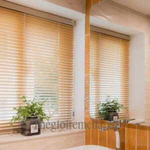 Rèm sáo nhôm vân gỗ đẹp cao cấp sang trọng Rèm sáo nhôm vân gỗ đẹp cao cấp sang trọng