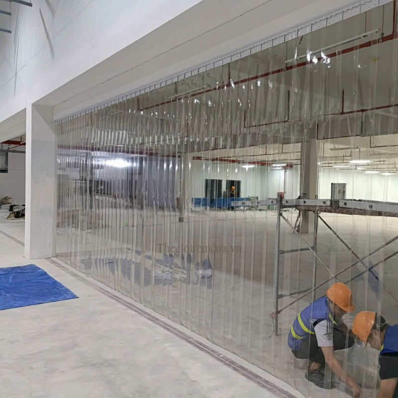 Rèm nhựa PVC trong suốt, cho nhà xưởng, kho lạnh, xí nghiệp - Thế Giới ...