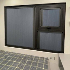 Cửa lưới chống muỗi kết hợp rèm tổ ong che nắng 2 trong 1 Cửa lưới chống muỗi kết hợp rèm tổ ong che nắng 2 trong 1