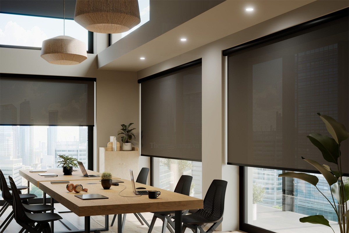 Giá rèm cuốn chống nắng Giá rèm cuốn chống nắng