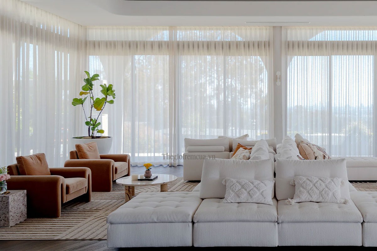 Rèm vải voan cao cấp Rèm vải voan cao cấp