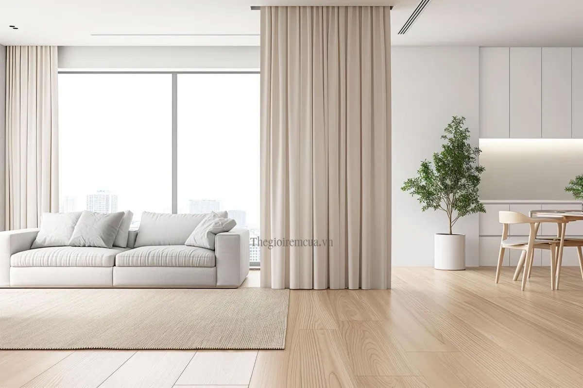 Mẫu rèm vải đẹp