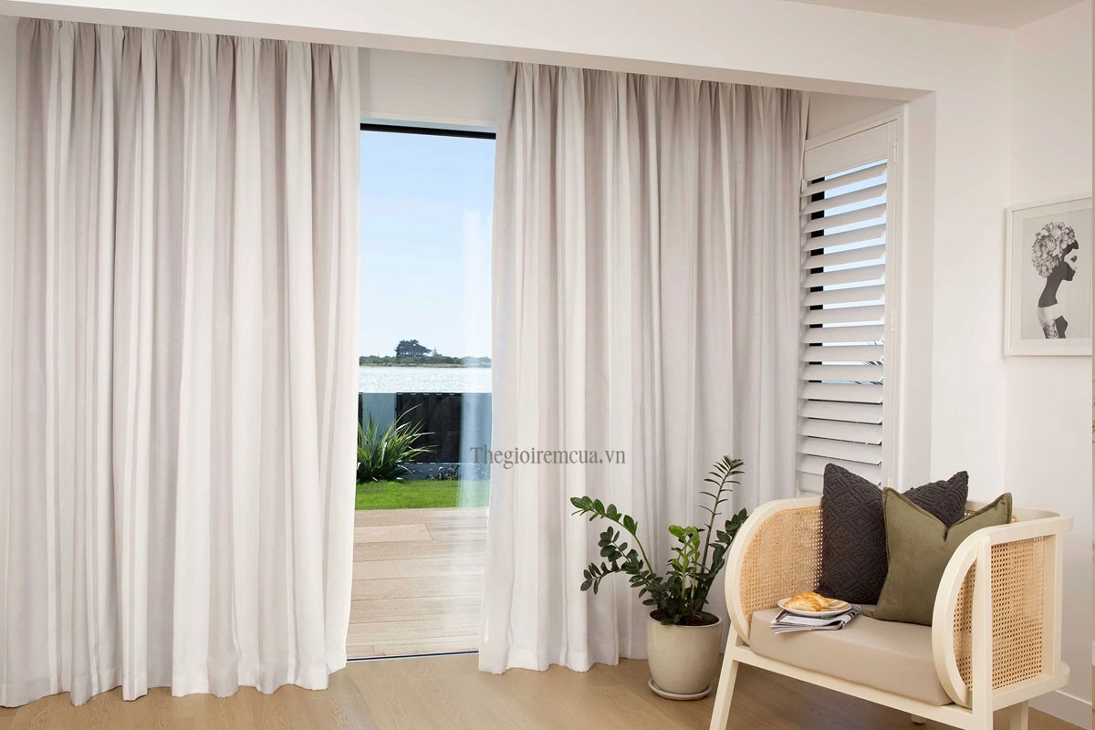 mẫu rèm vải cao cấp
