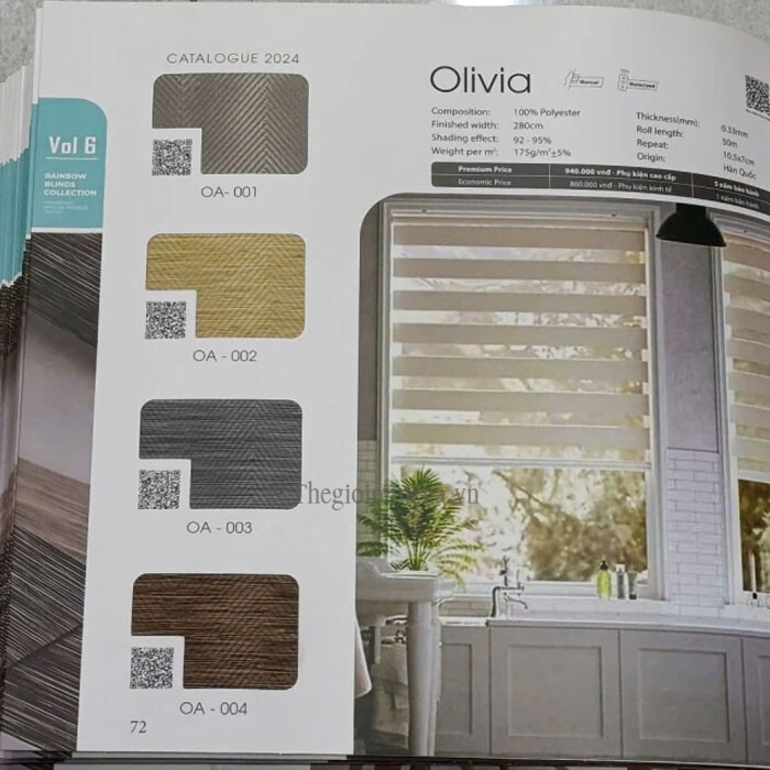 Rèm cầu vồng padora Olivia Rèm cầu vồng padora Olivia