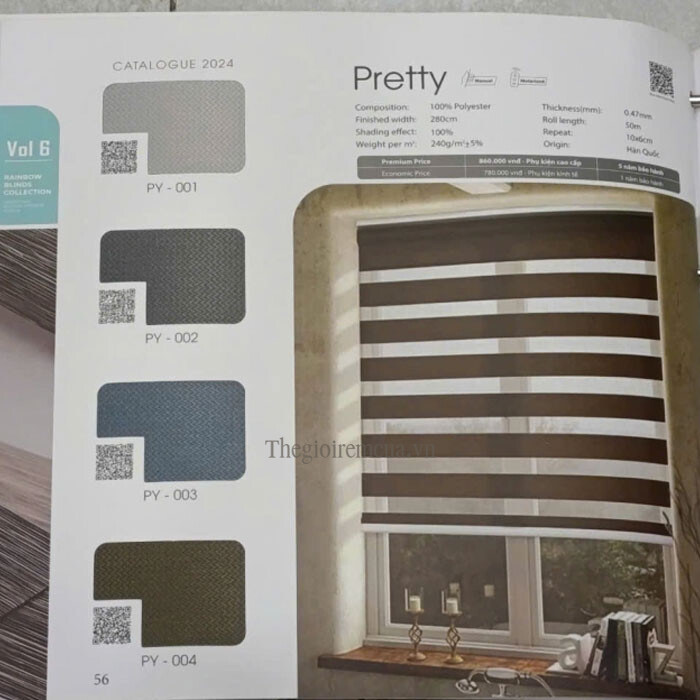 Rèm cầu vồng padora Pretty Rèm cầu vồng padora Pretty